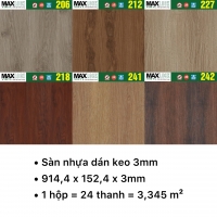 S&agrave;n nhựa vinyl 3mm