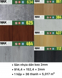 S&agrave;n nhựa vinyl 2mm