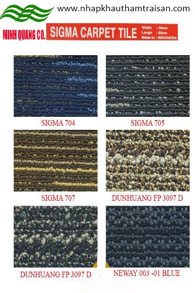 THẢM GẠCH SIGMA TILE